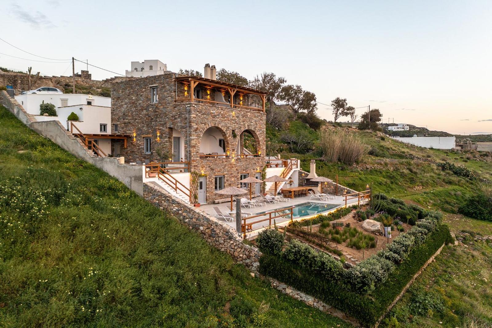 Villa Papa Γλινάδο Νάξου Εξωτερικό φωτογραφία