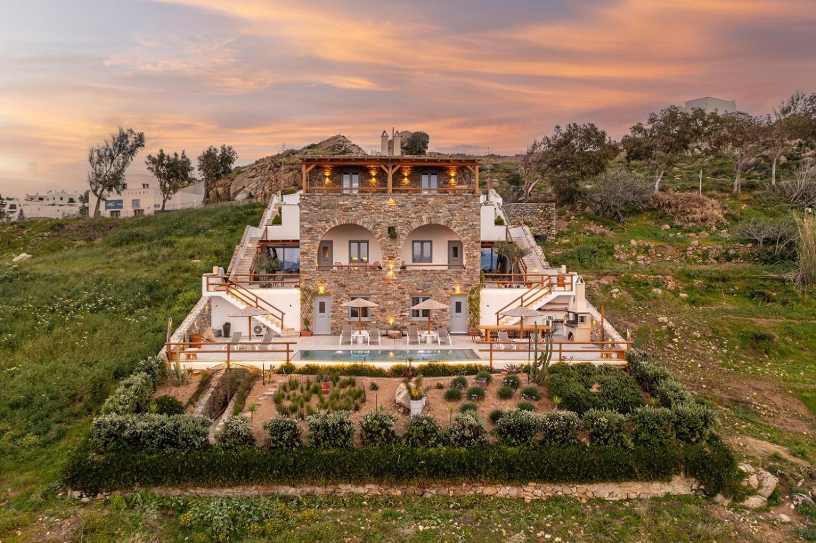 Villa Papa Γλινάδο Νάξου Εξωτερικό φωτογραφία