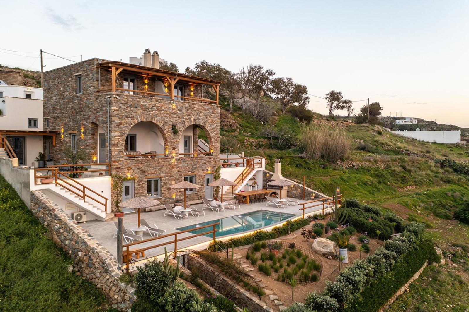 Villa Papa Γλινάδο Νάξου Εξωτερικό φωτογραφία